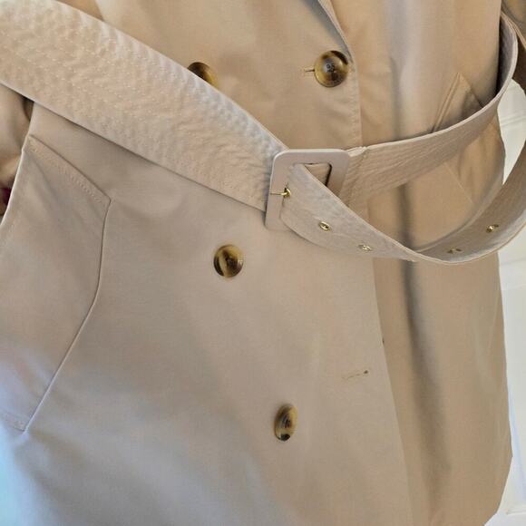 BCBGeneration Double Breasted Trench Coat Old Money Capsule Size XL Classic - Picture 5 of 16